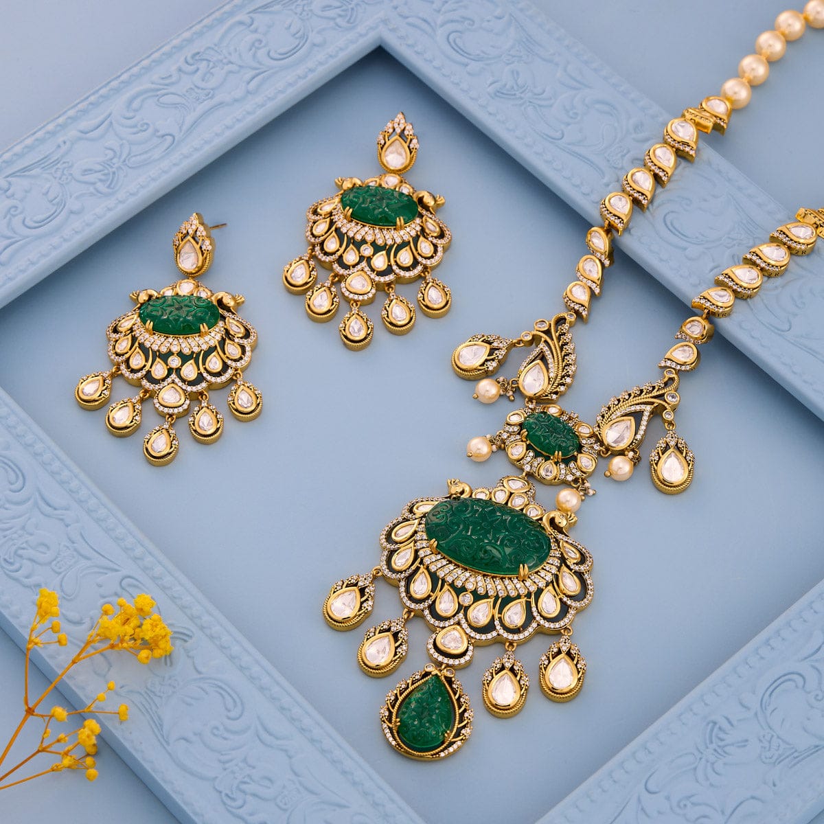 Kundan Necklace Kundan Necklace 191729