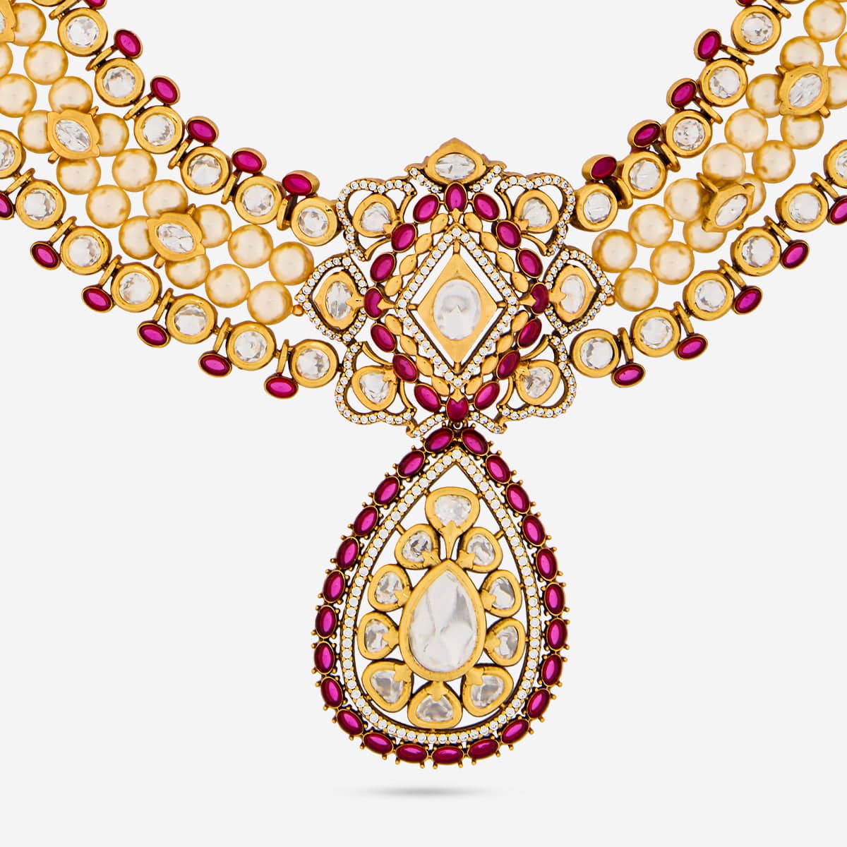 Kundan Necklace Kundan Necklace 191730