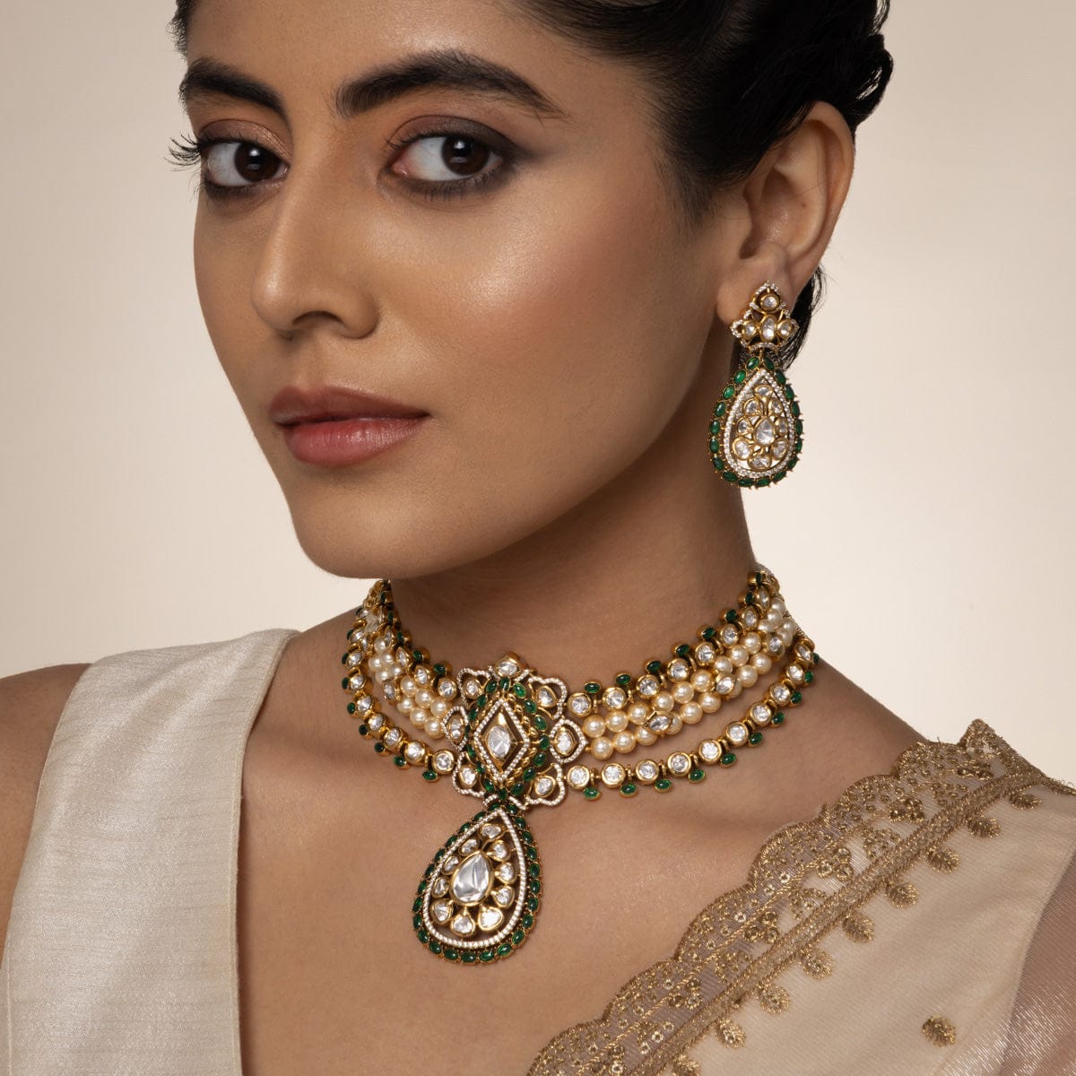 Kundan Necklace Kundan Necklace 191730