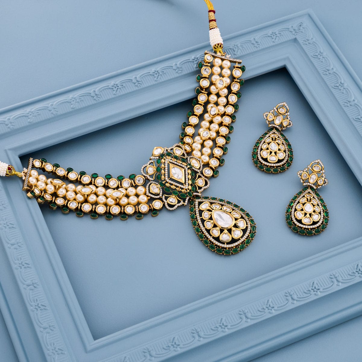 Kundan Necklace Kundan Necklace 191730