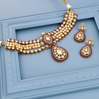 Kundan Necklace Kundan Necklace 191730