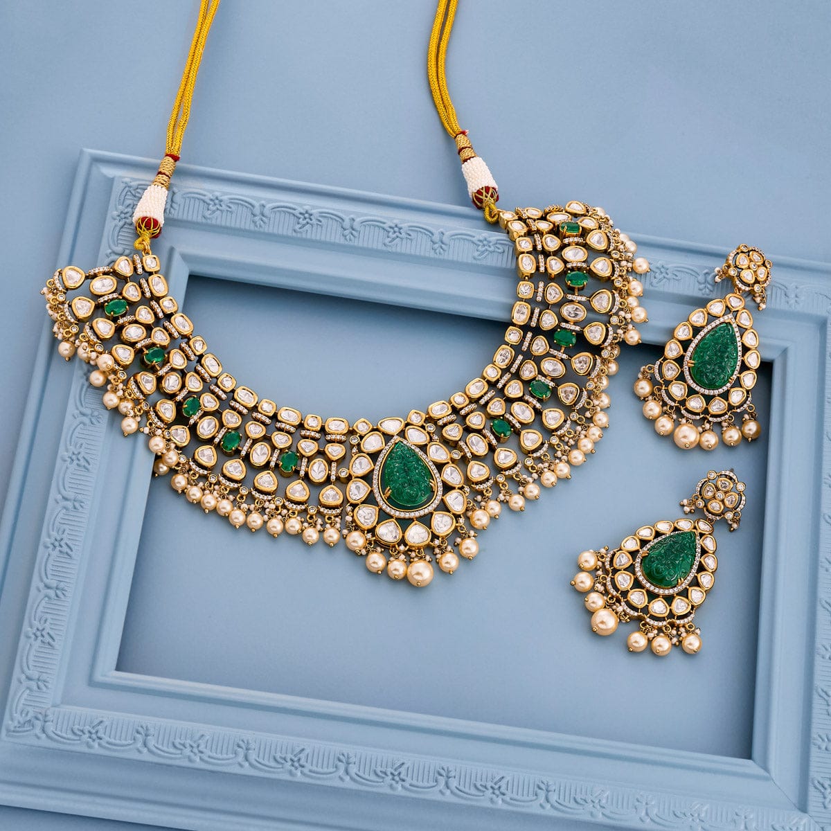 Kundan Necklace Kundan Necklace 191731
