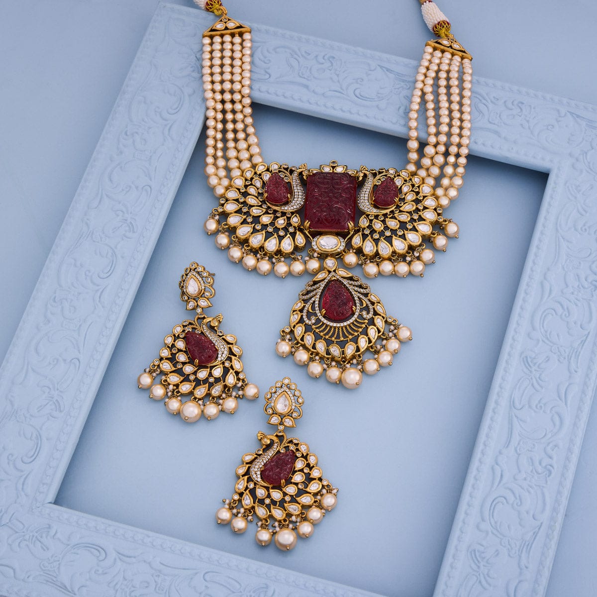 Kundan Necklace Kundan Necklace 191732