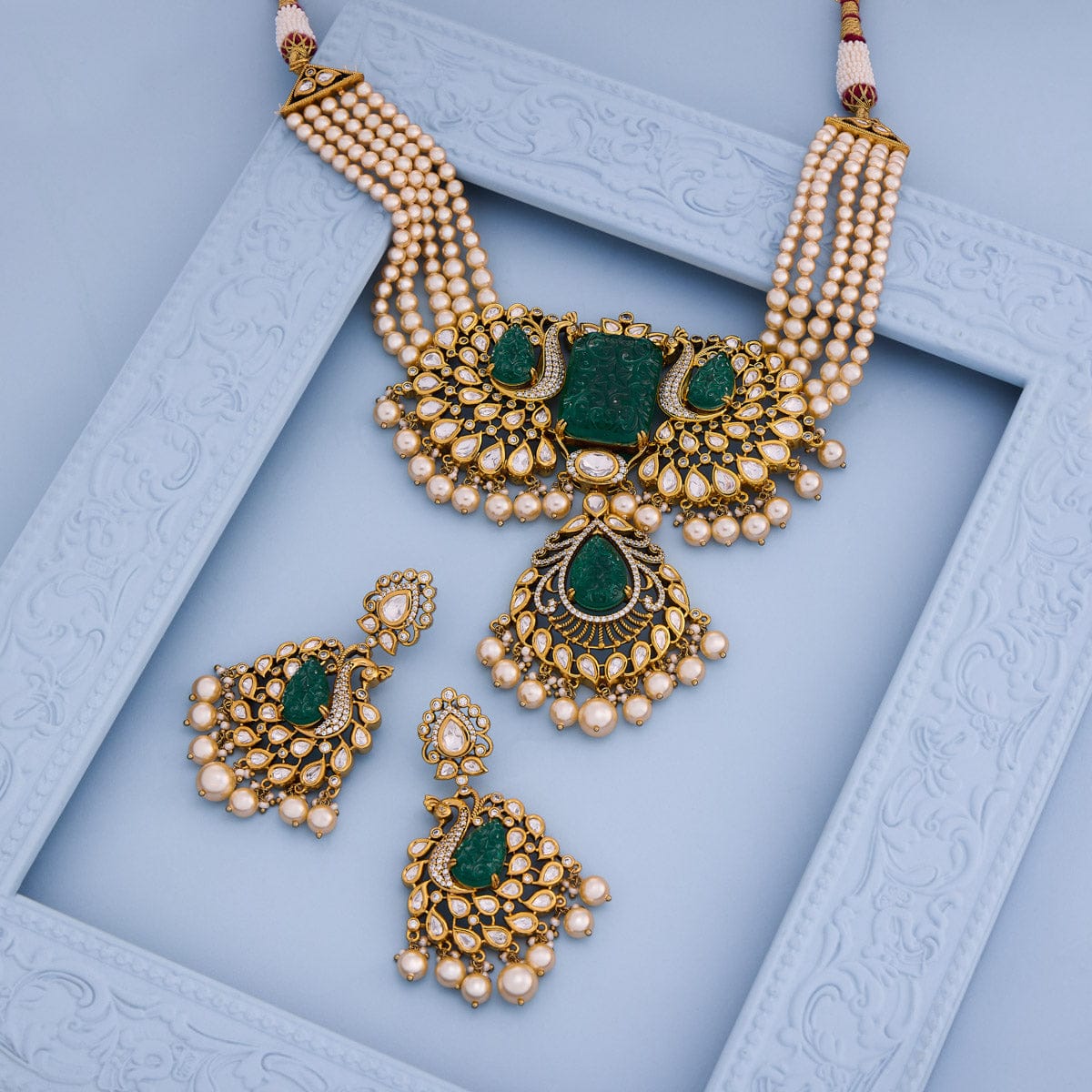 Kundan Necklace Kundan Necklace 191732