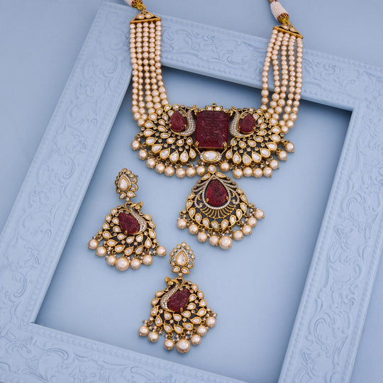 Kundan Necklace Kundan Necklace 191732
