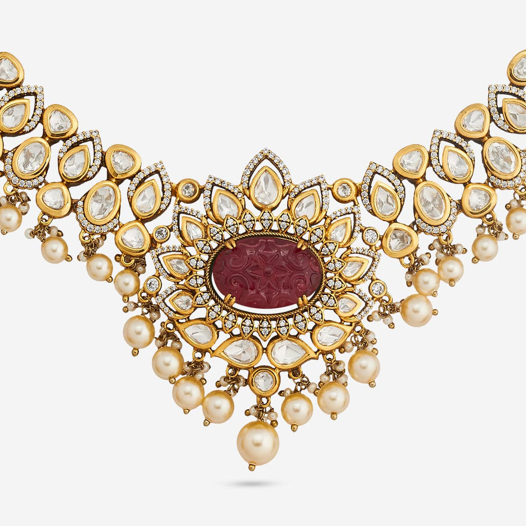 Kundan Necklace Kundan Necklace 191734