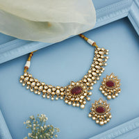 Kundan Necklace Kundan Necklace 191734