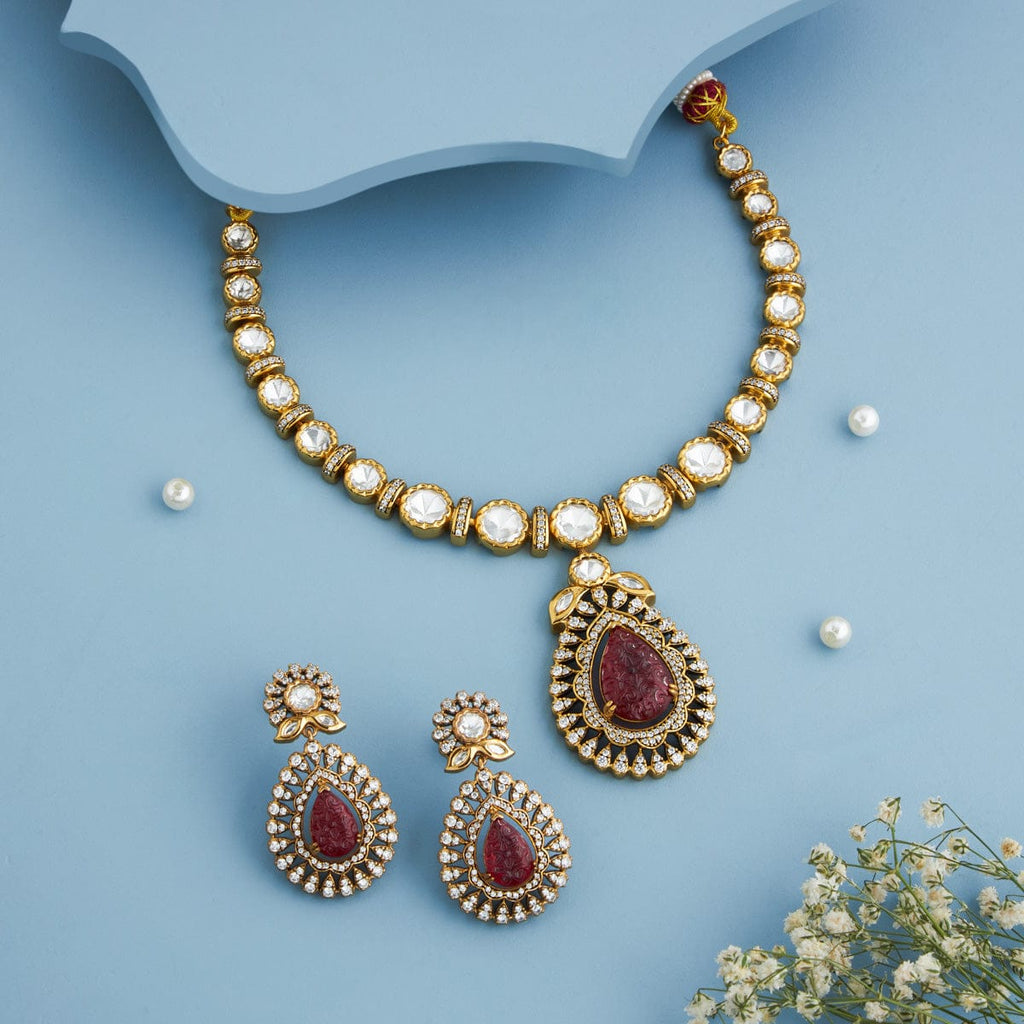 Kundan Necklace Kundan Necklace 191748