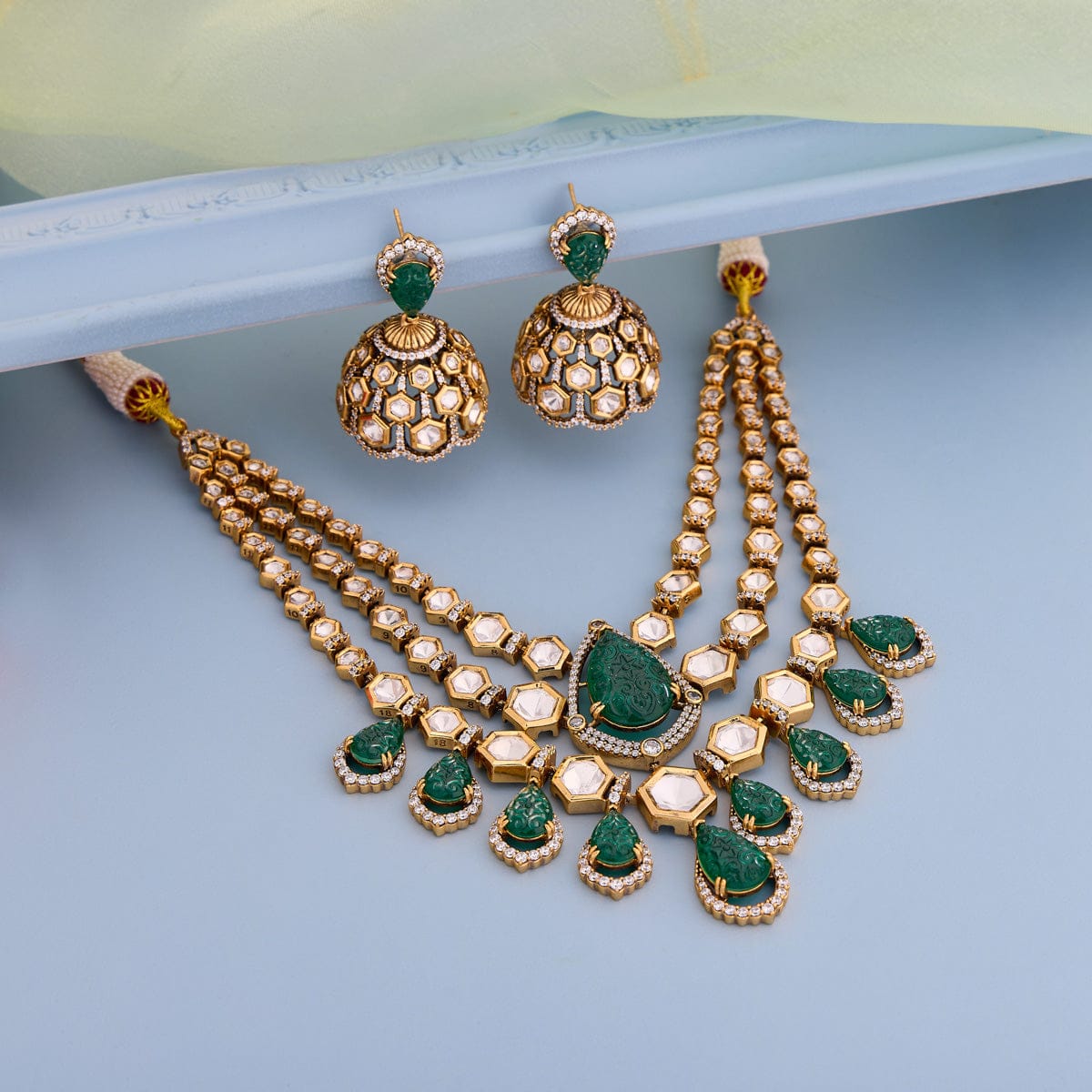 Kundan Necklace Kundan Necklace 194006