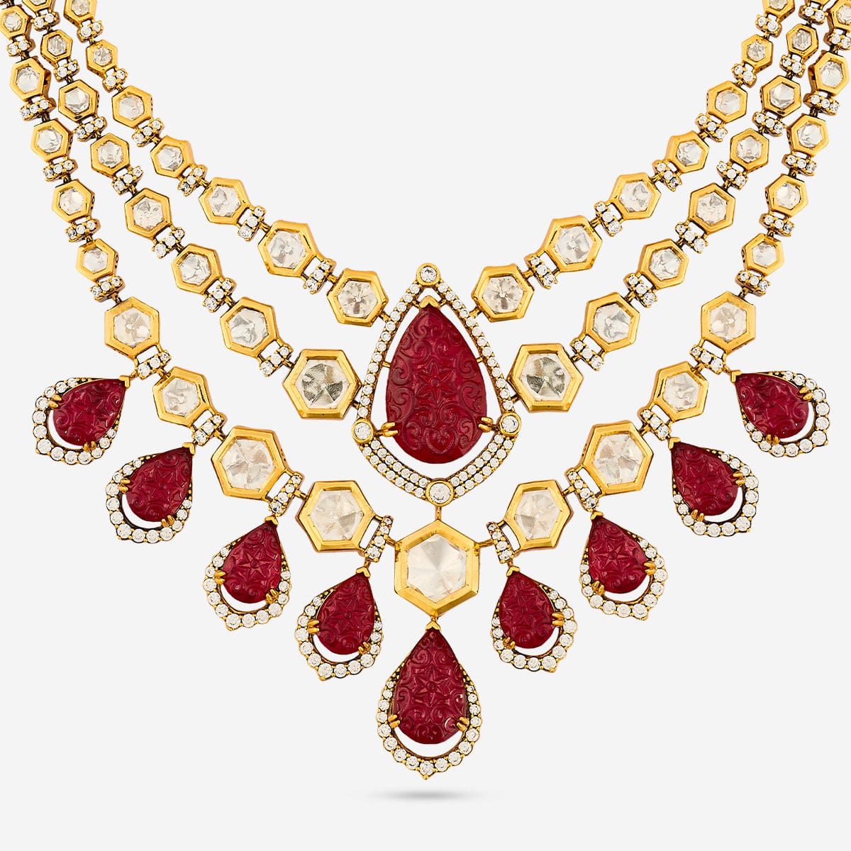 Kundan Necklace Kundan Necklace 194006