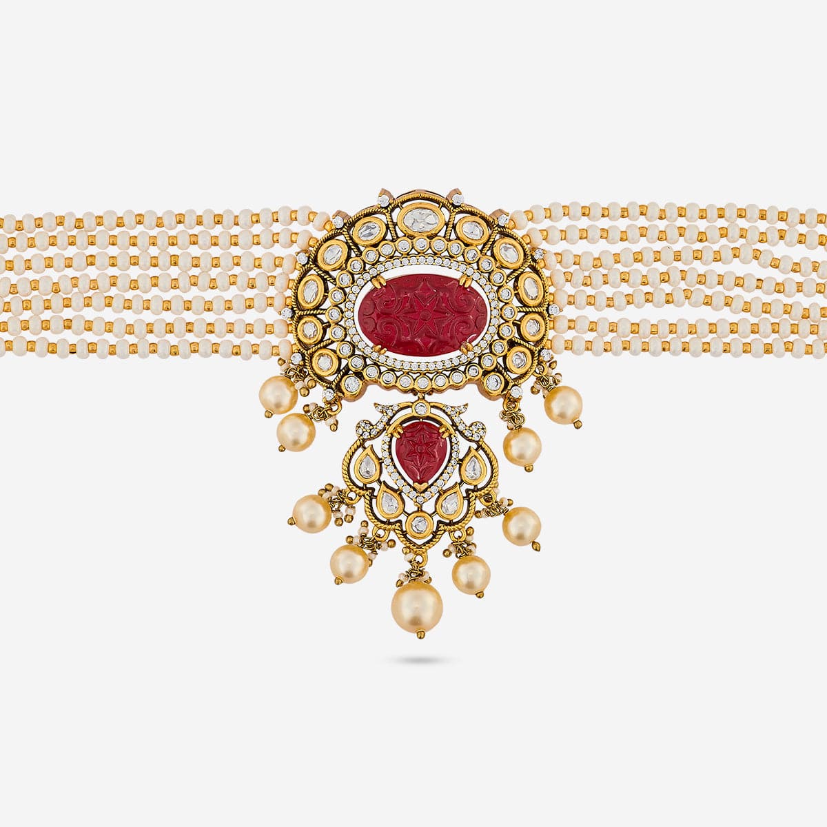 Kundan Necklace Kundan Necklace 194011