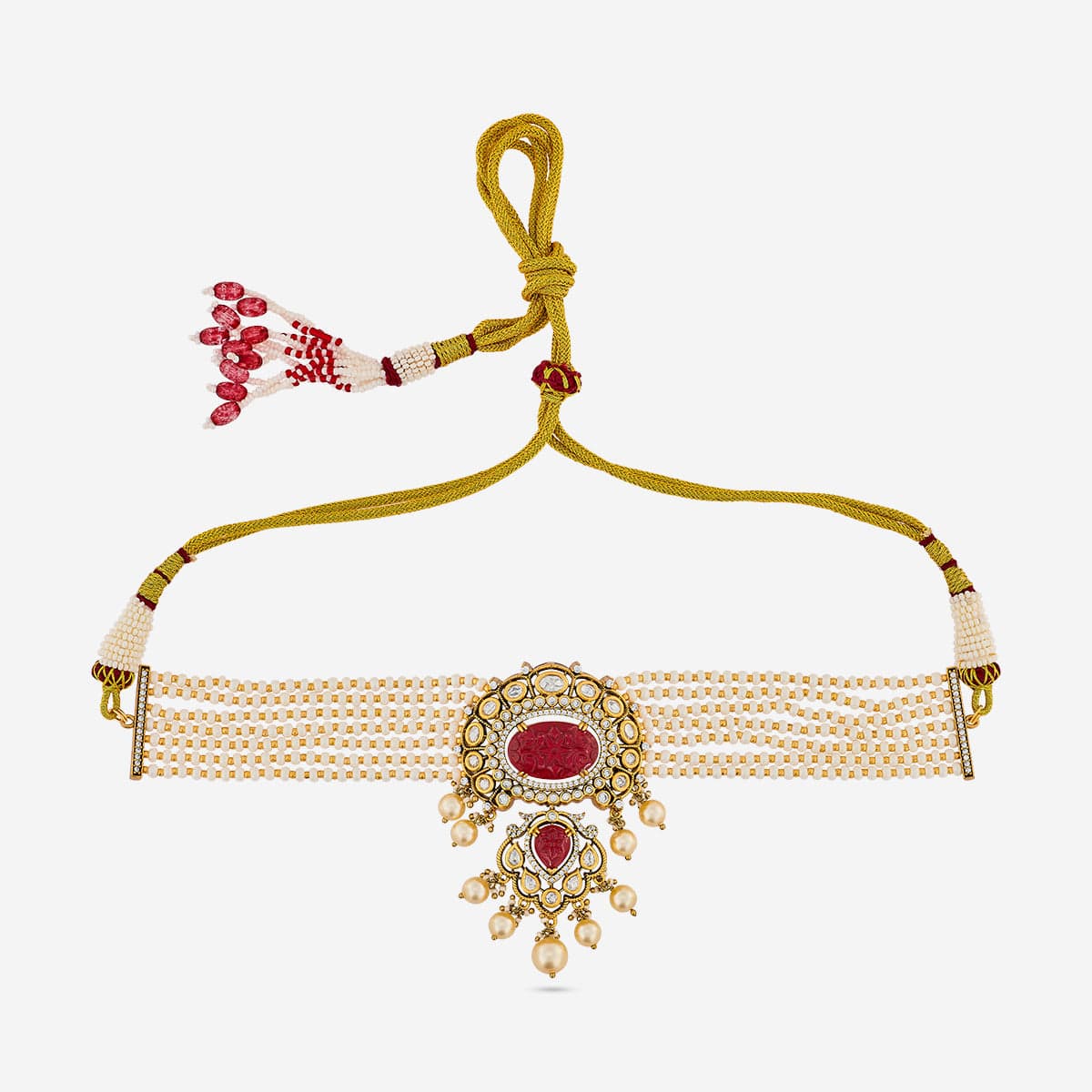 Kundan Necklace Kundan Necklace 194011