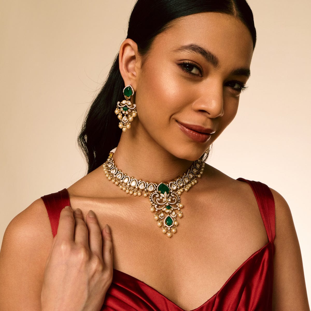 Kundan Necklace Kundan Necklace 194013