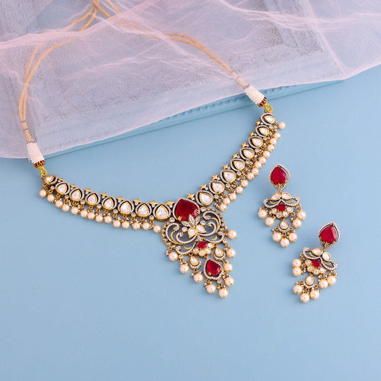 Kundan Necklace Kundan Necklace 194013