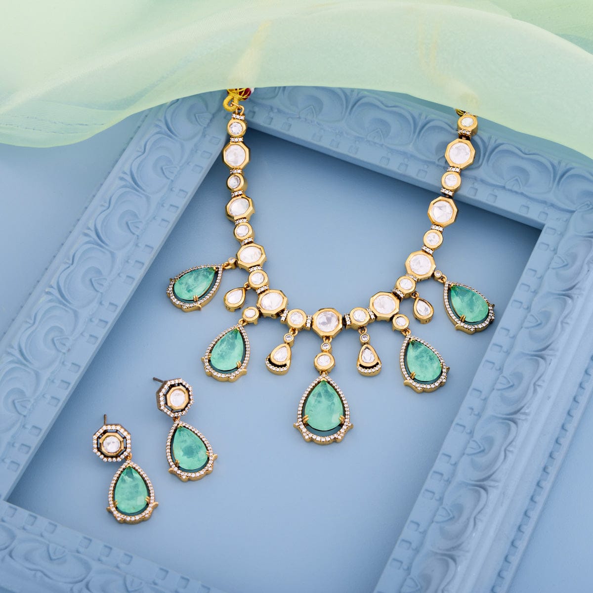 Kundan Necklace Kundan Necklace 194014