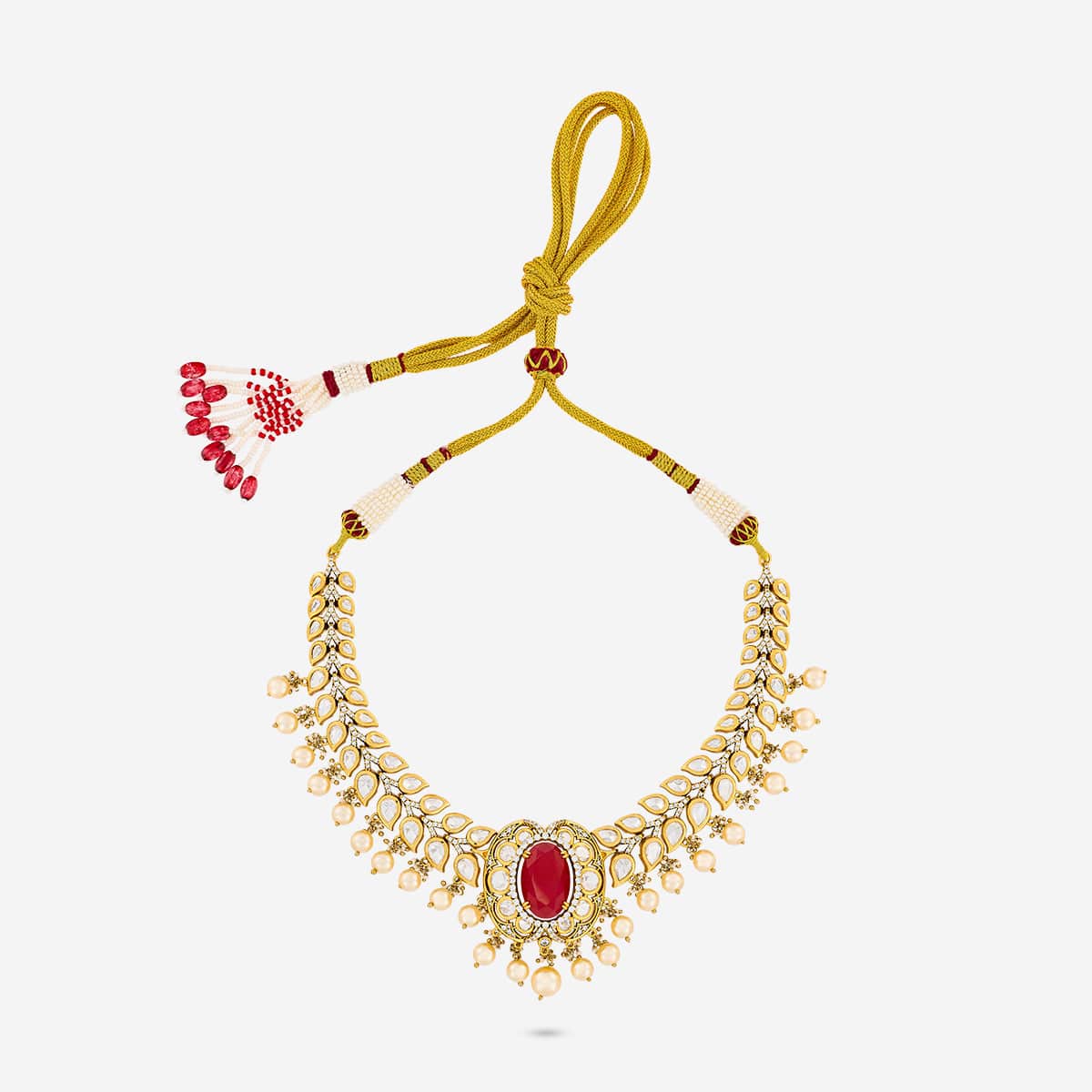 Kundan Necklace Kundan Necklace 195203