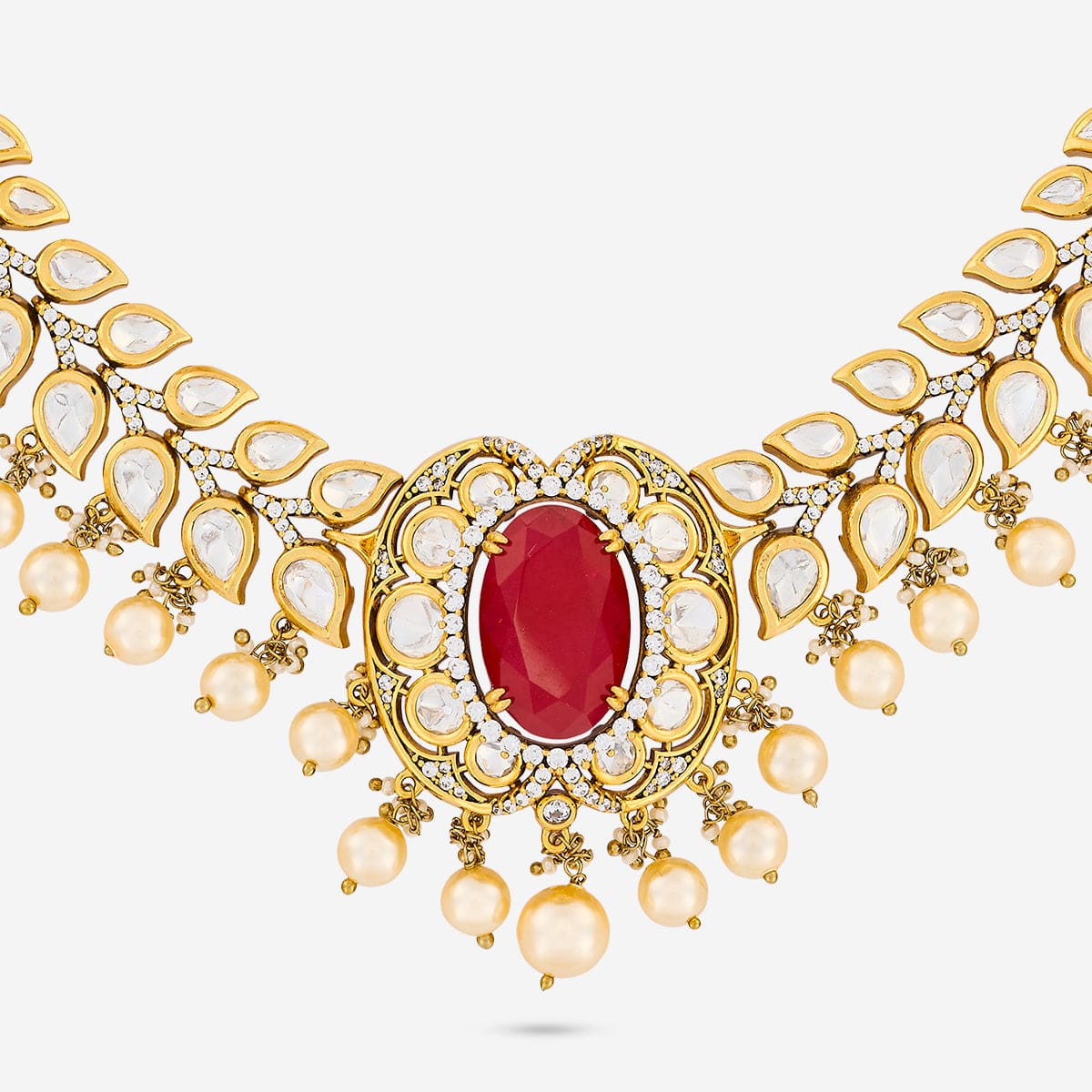 Kundan Necklace Kundan Necklace 195203