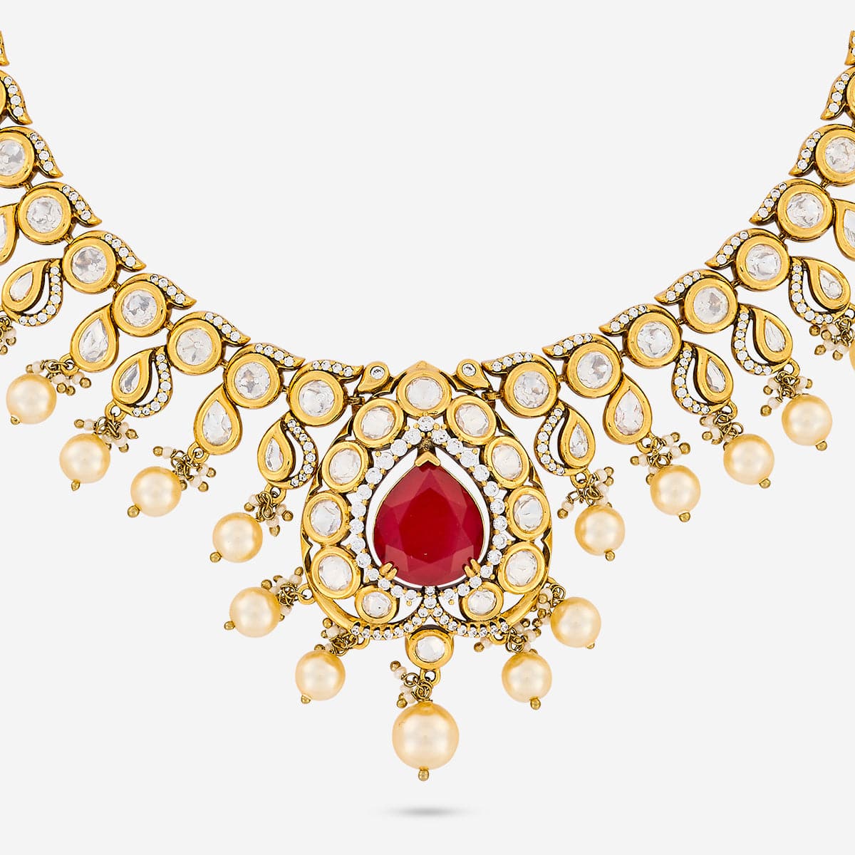Kundan Necklace Kundan Necklace 195204
