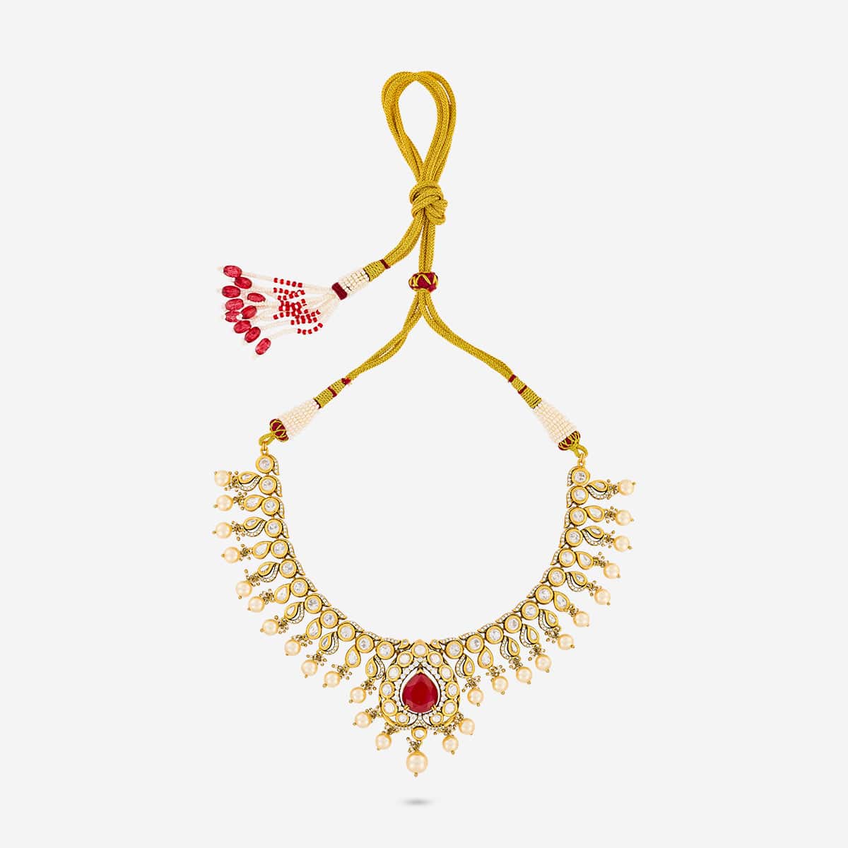 Kundan Necklace Kundan Necklace 195204