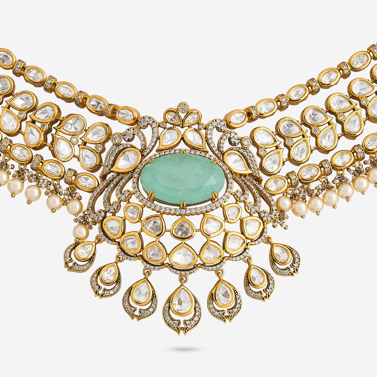 Kundan Necklace Kundan Necklace 195207