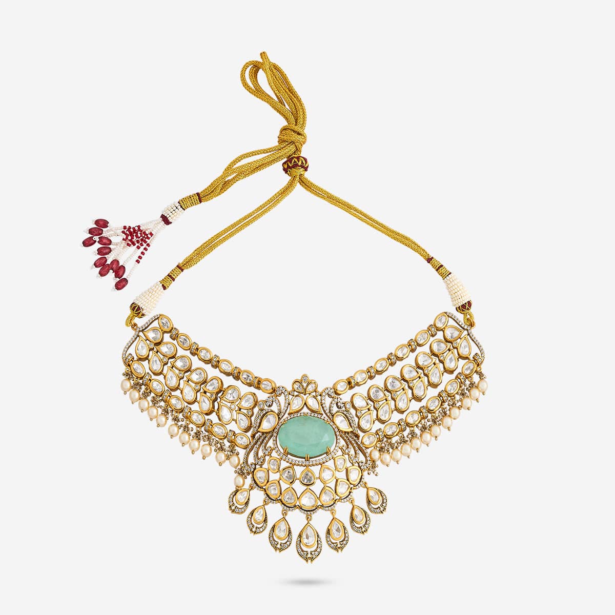 Kundan Necklace Kundan Necklace 195207