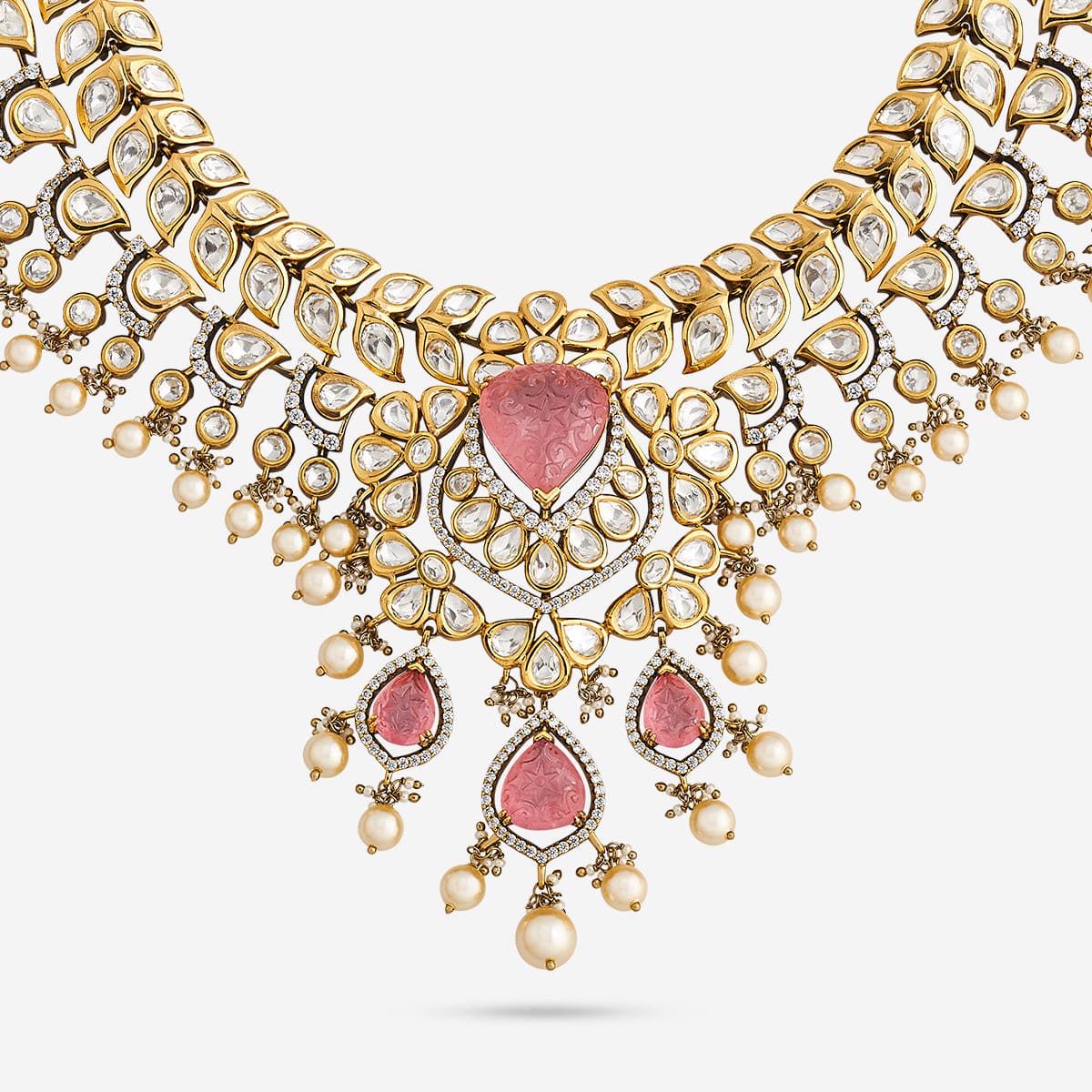 Kundan Necklace Kundan Necklace 195208
