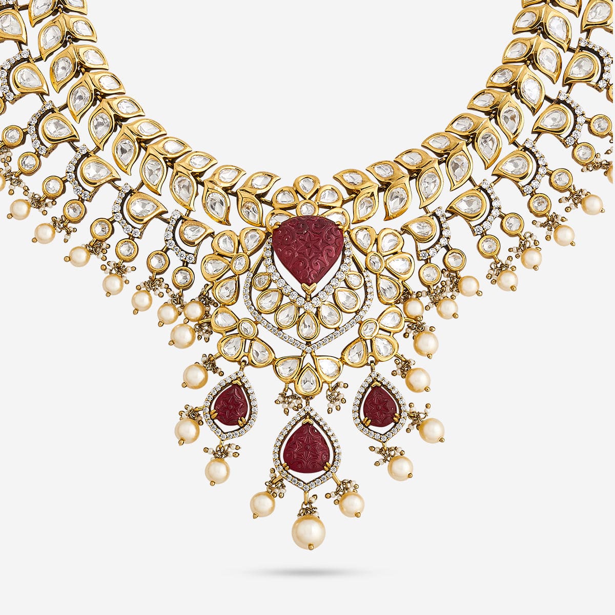 Kundan Necklace Kundan Necklace 195208