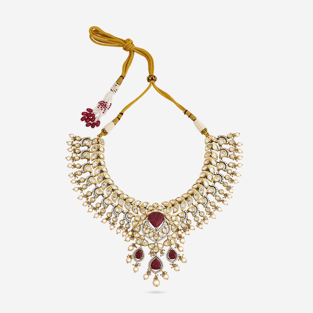 Kundan Necklace Kundan Necklace 195208