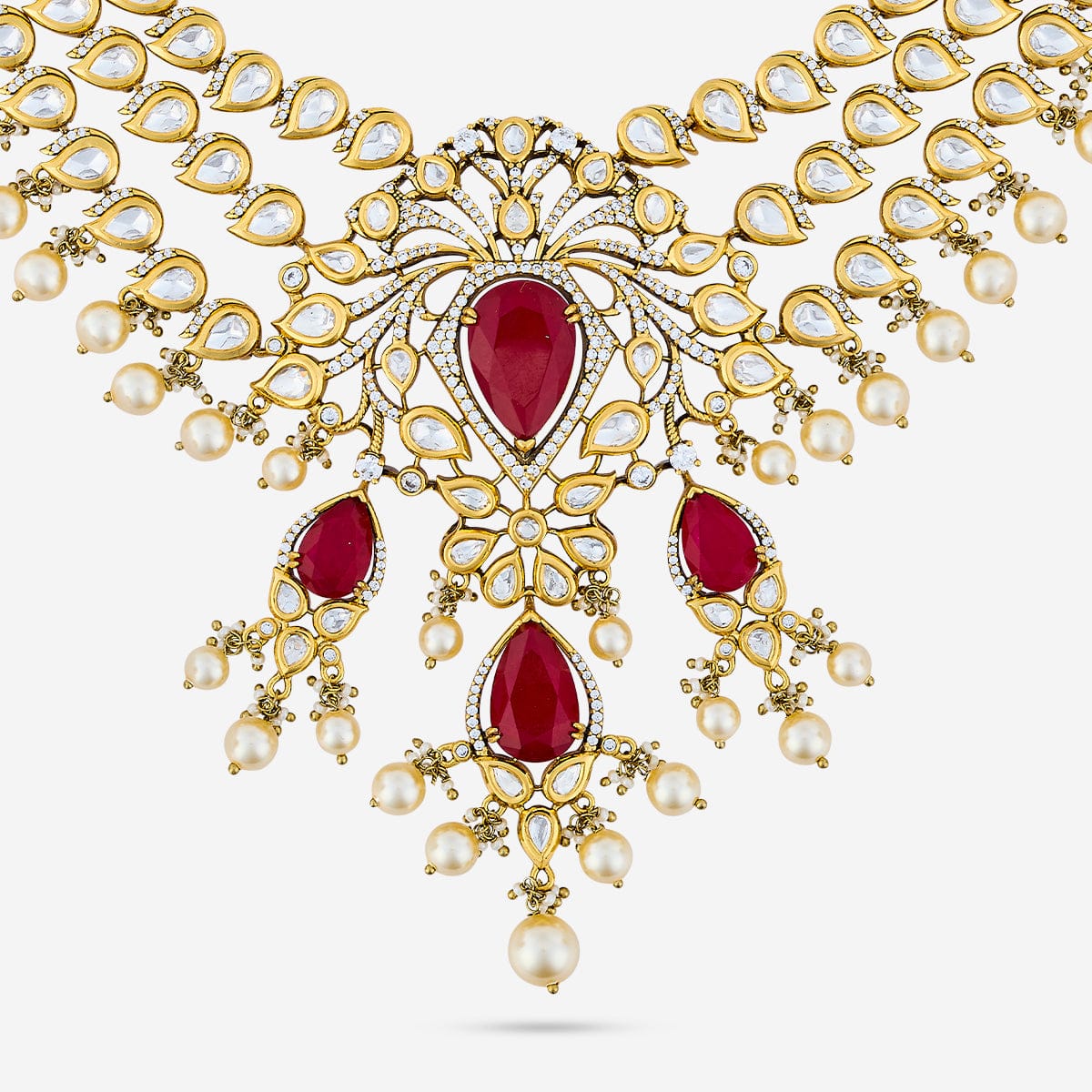 Kundan Necklace Kundan Necklace 195209