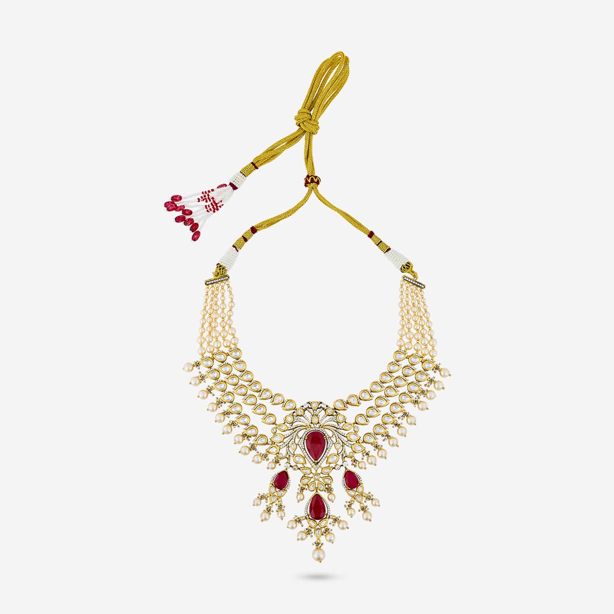 Kundan Necklace Kundan Necklace 195209