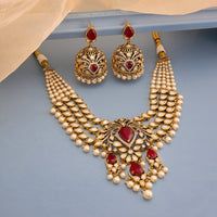 Kundan Necklace Kundan Necklace 195209