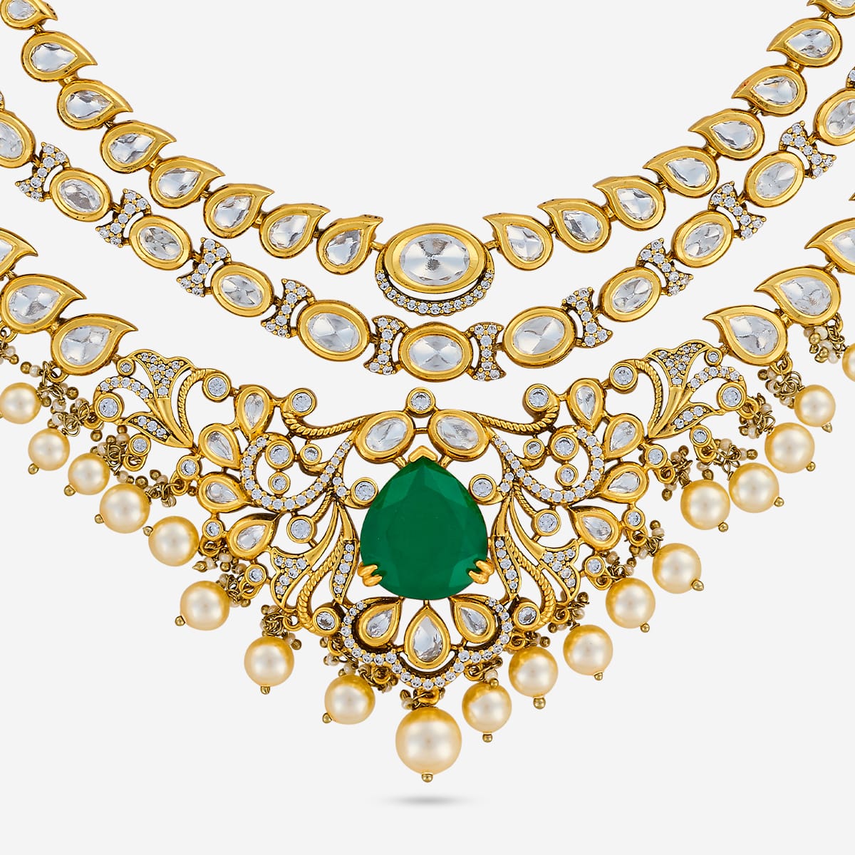 Kundan Necklace Kundan Necklace 195212