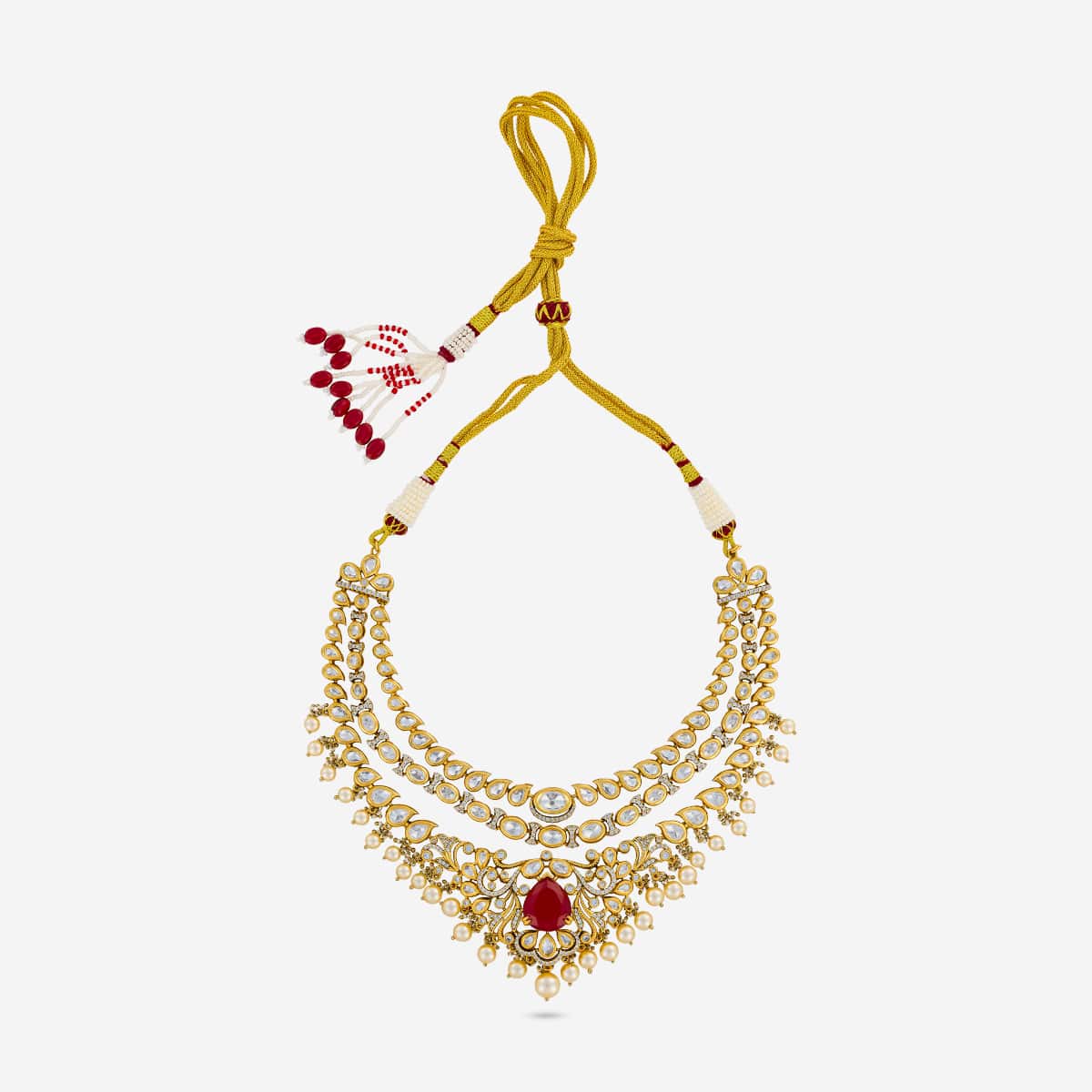 Kundan Necklace Kundan Necklace 195212