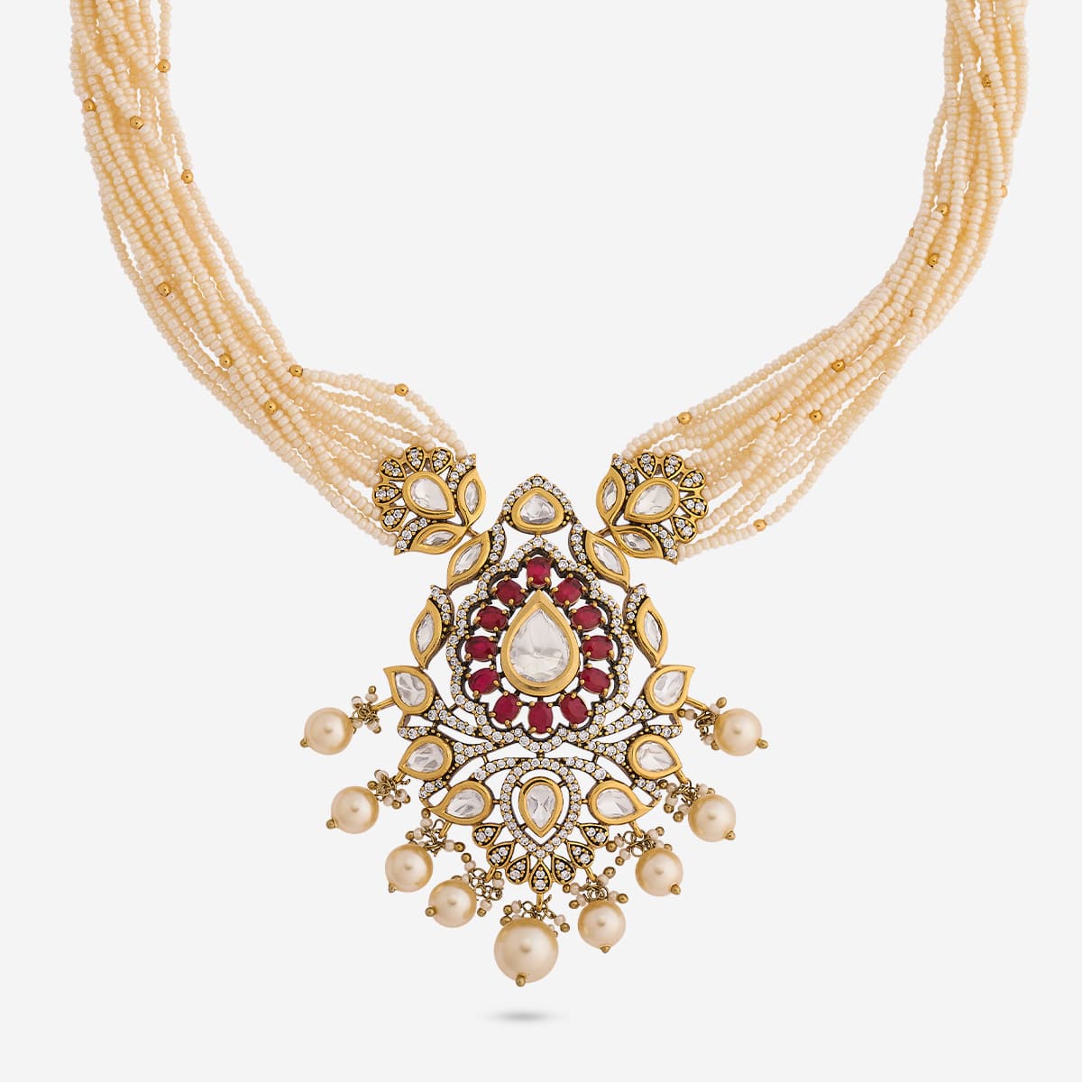 Kundan Necklace Kundan Necklace 196760