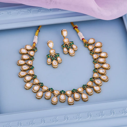Kundan Necklace Kundan Necklace 196761