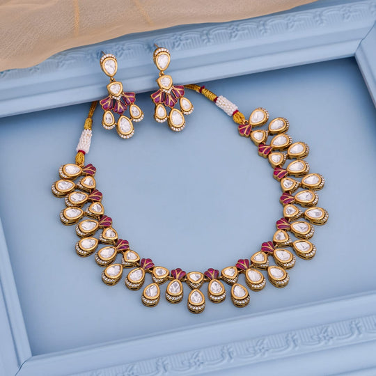 Kundan Necklace Kundan Necklace 196761