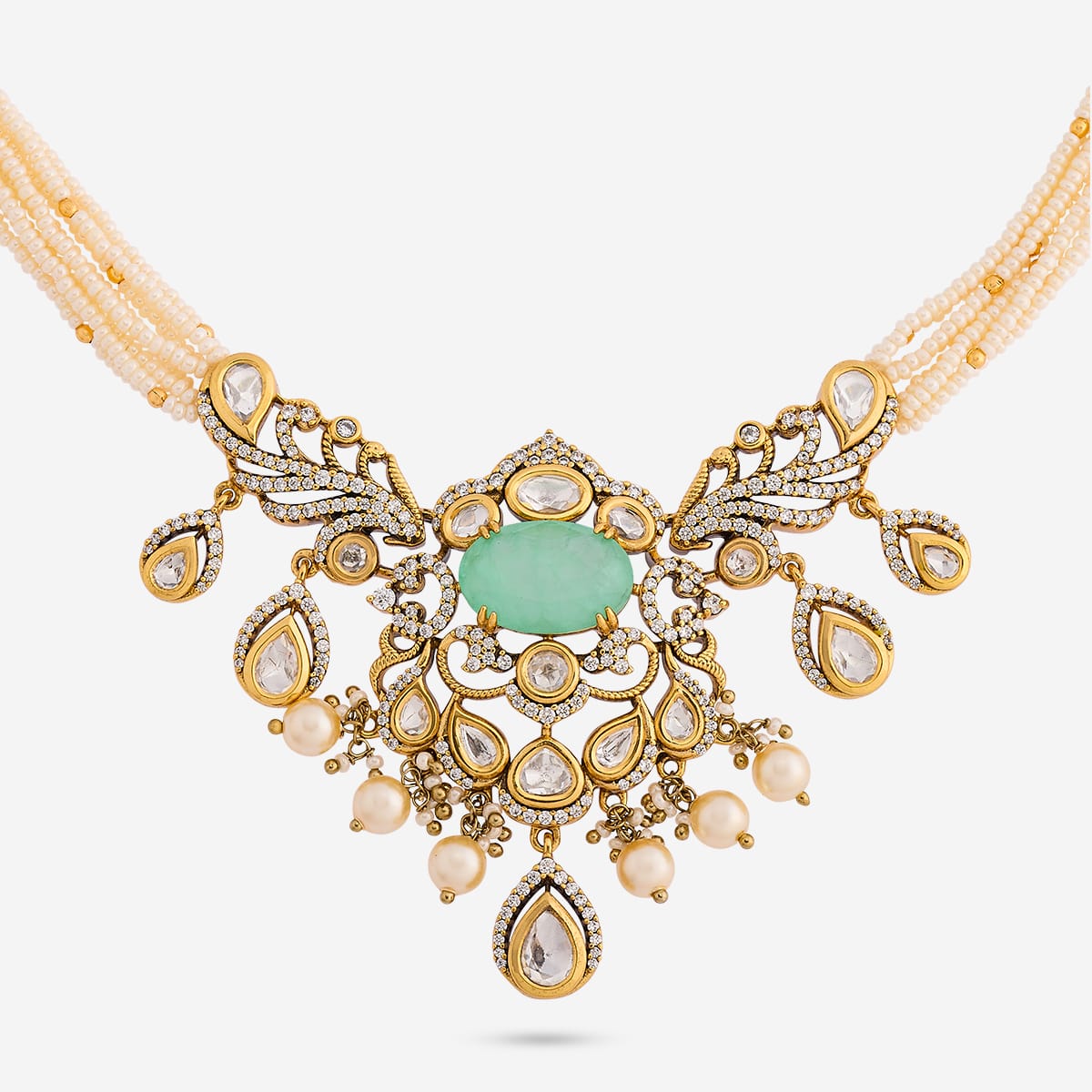 Kundan Necklace Kundan Necklace 196762