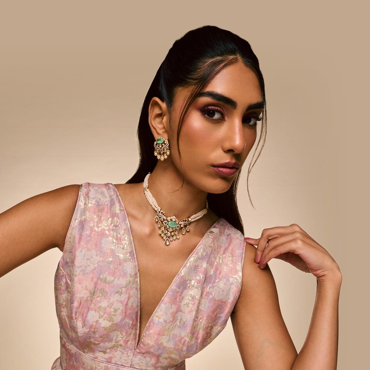Kundan Necklace Kundan Necklace 196762