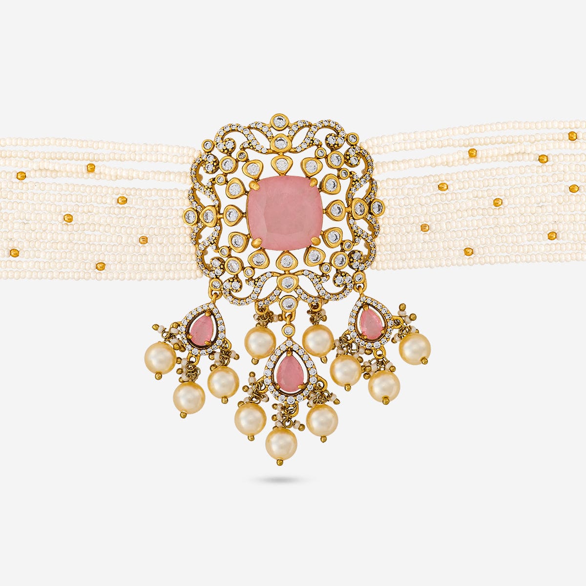 Kundan Necklace Kundan Necklace 196764