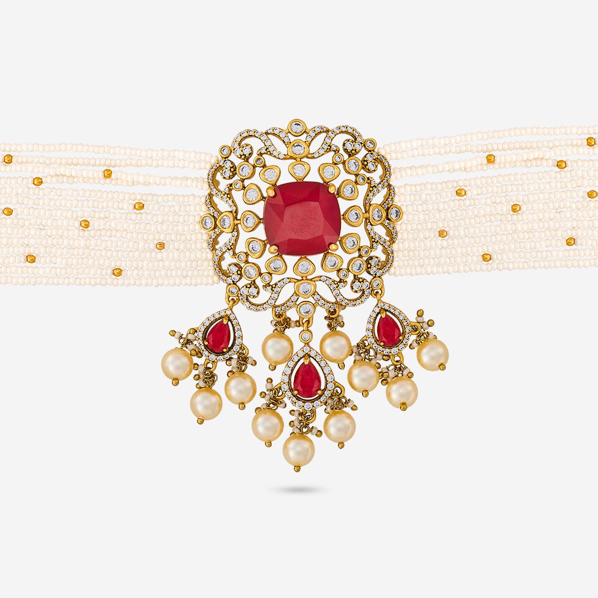 Kundan Necklace Kundan Necklace 196764