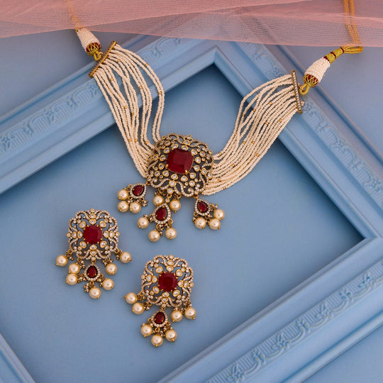 Kundan Necklace Kundan Necklace 196764