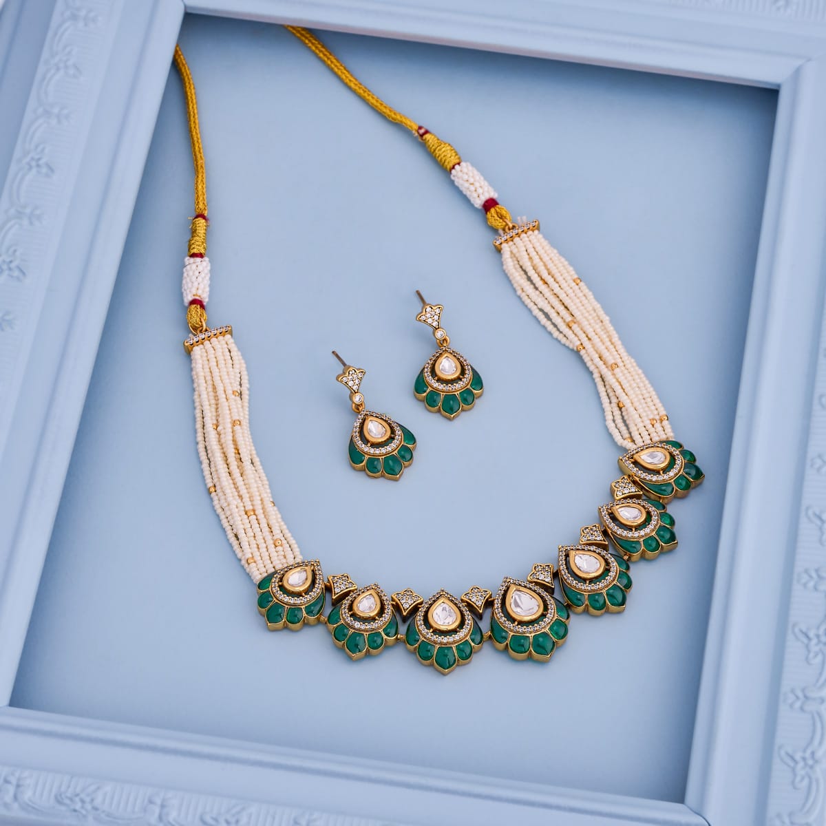 Kundan Necklace Kundan Necklace 196766