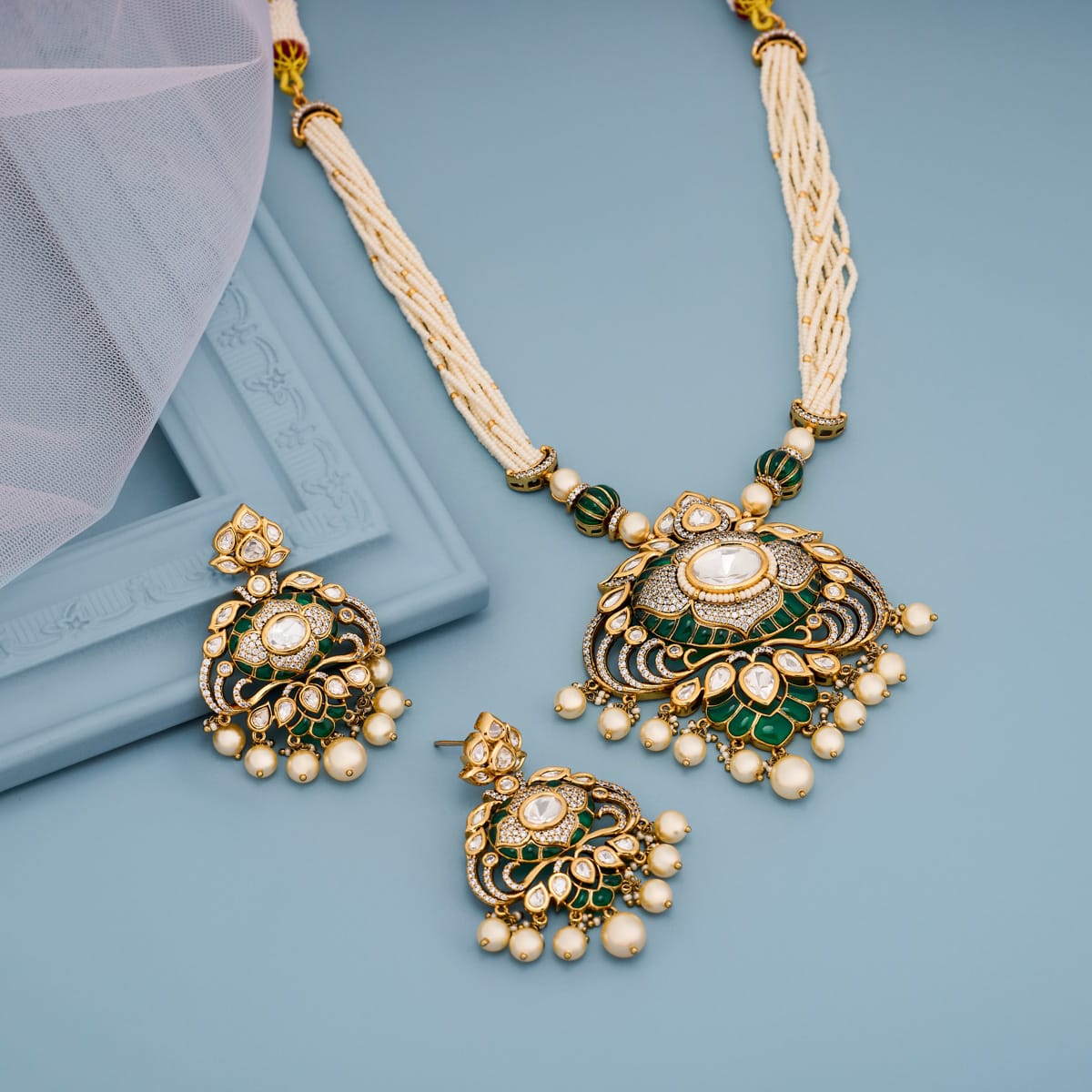 Kundan Necklace Kundan Necklace 196901