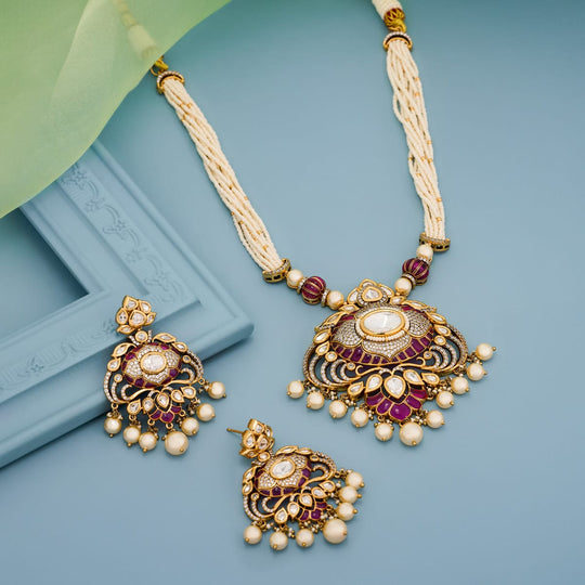 Kundan Necklace Kundan Necklace 196901
