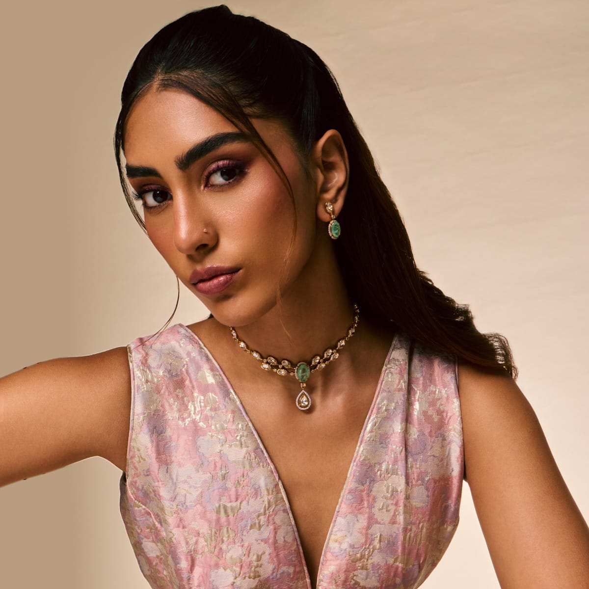 Kundan Necklace Kundan Necklace 196902