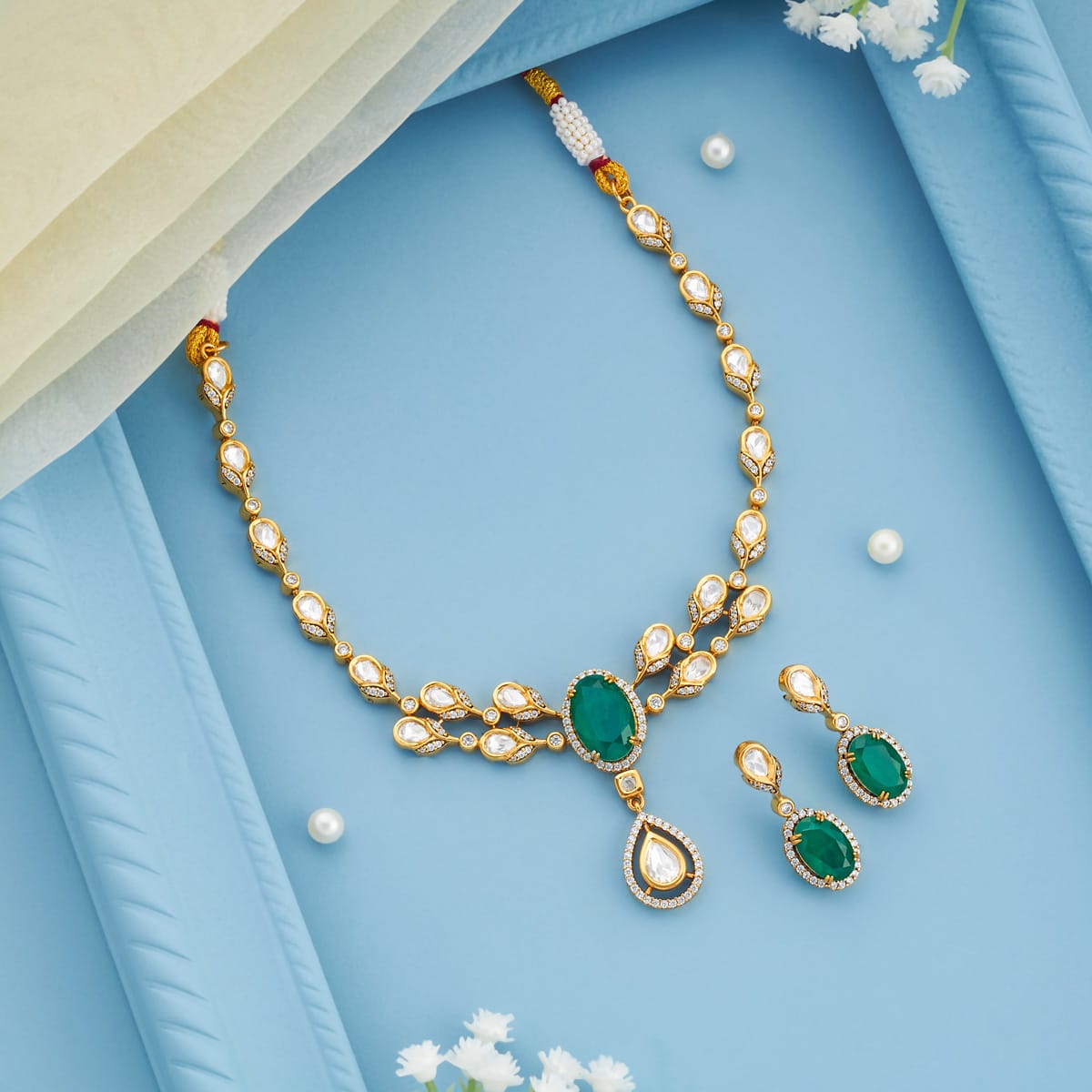 Kundan Necklace Kundan Necklace 196902