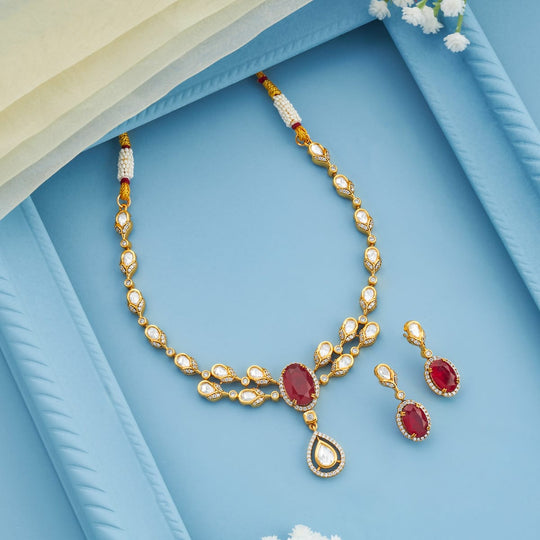Kundan Necklace Kundan Necklace 196902