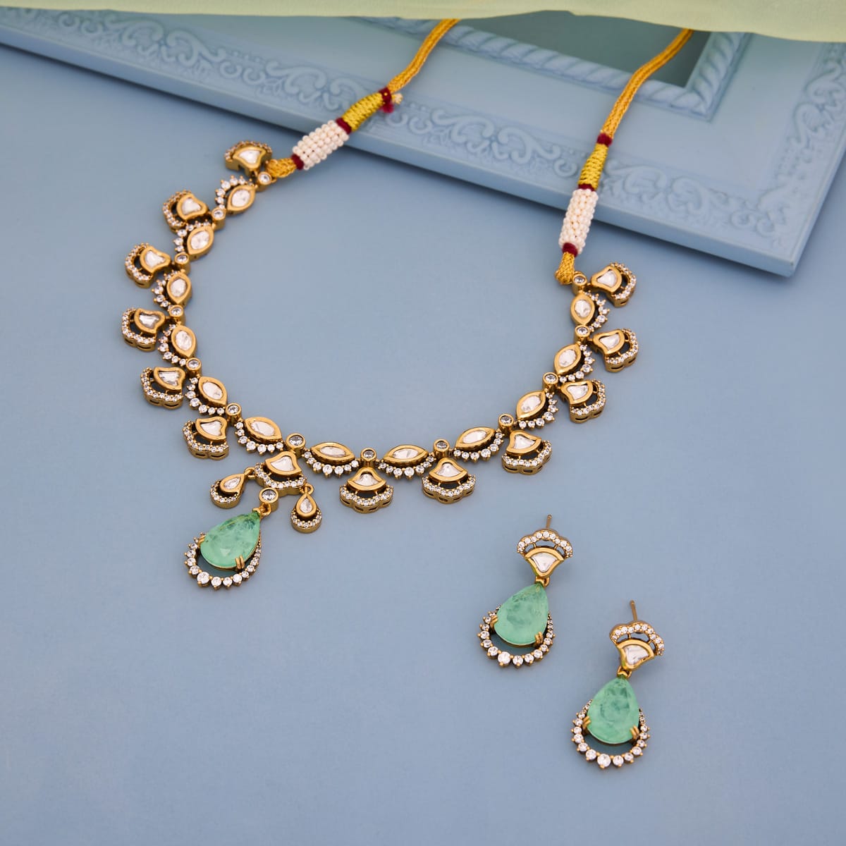 Kundan Necklace Kundan Necklace 197834