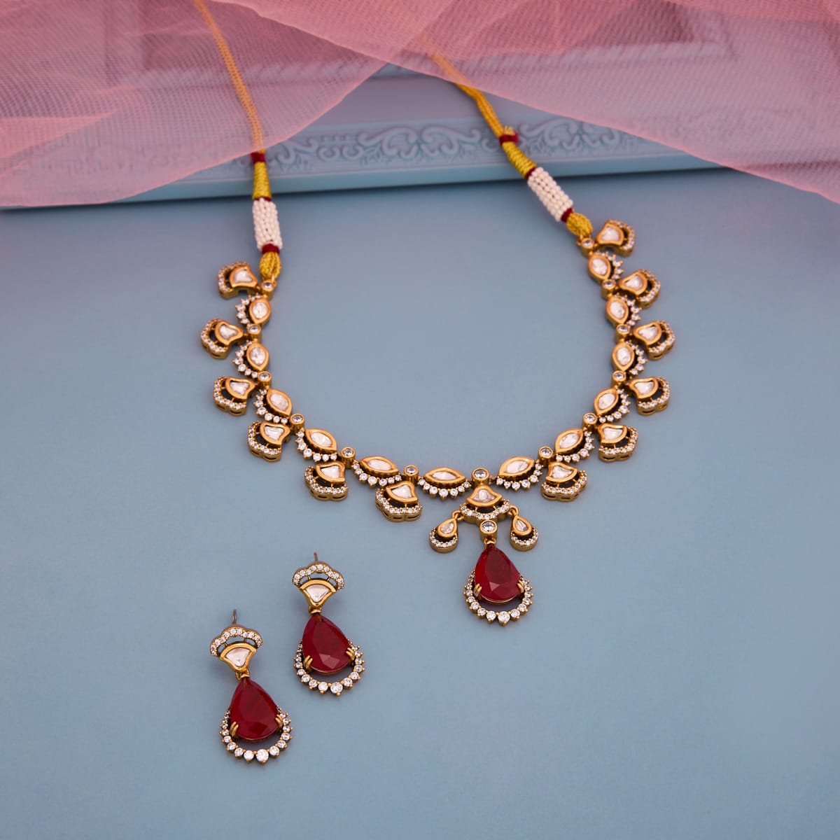 Kundan Necklace Kundan Necklace 197834