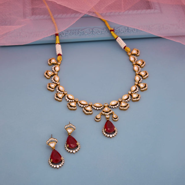 Kundan Necklace Kundan Necklace 197834
